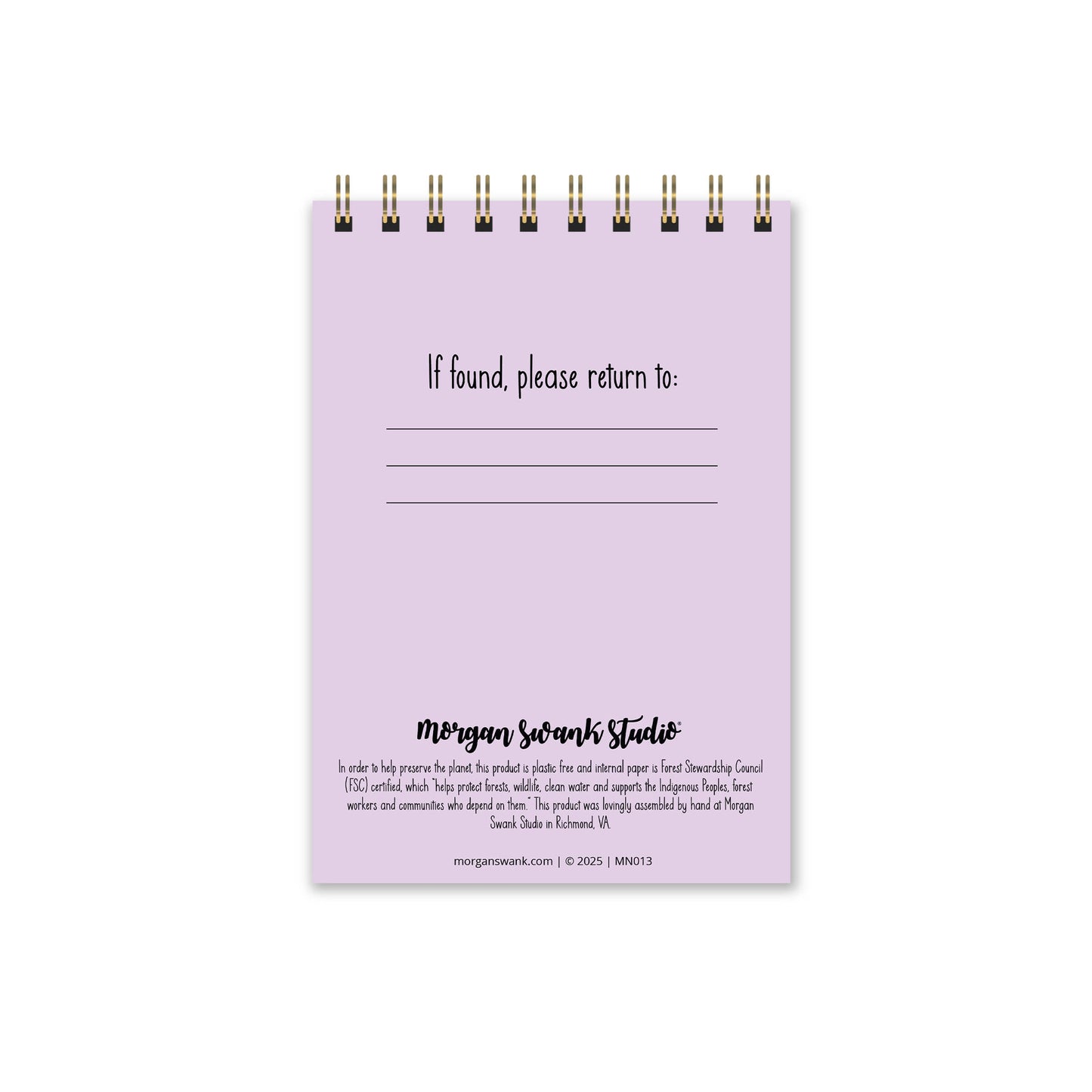 Hearts Mini Notebook