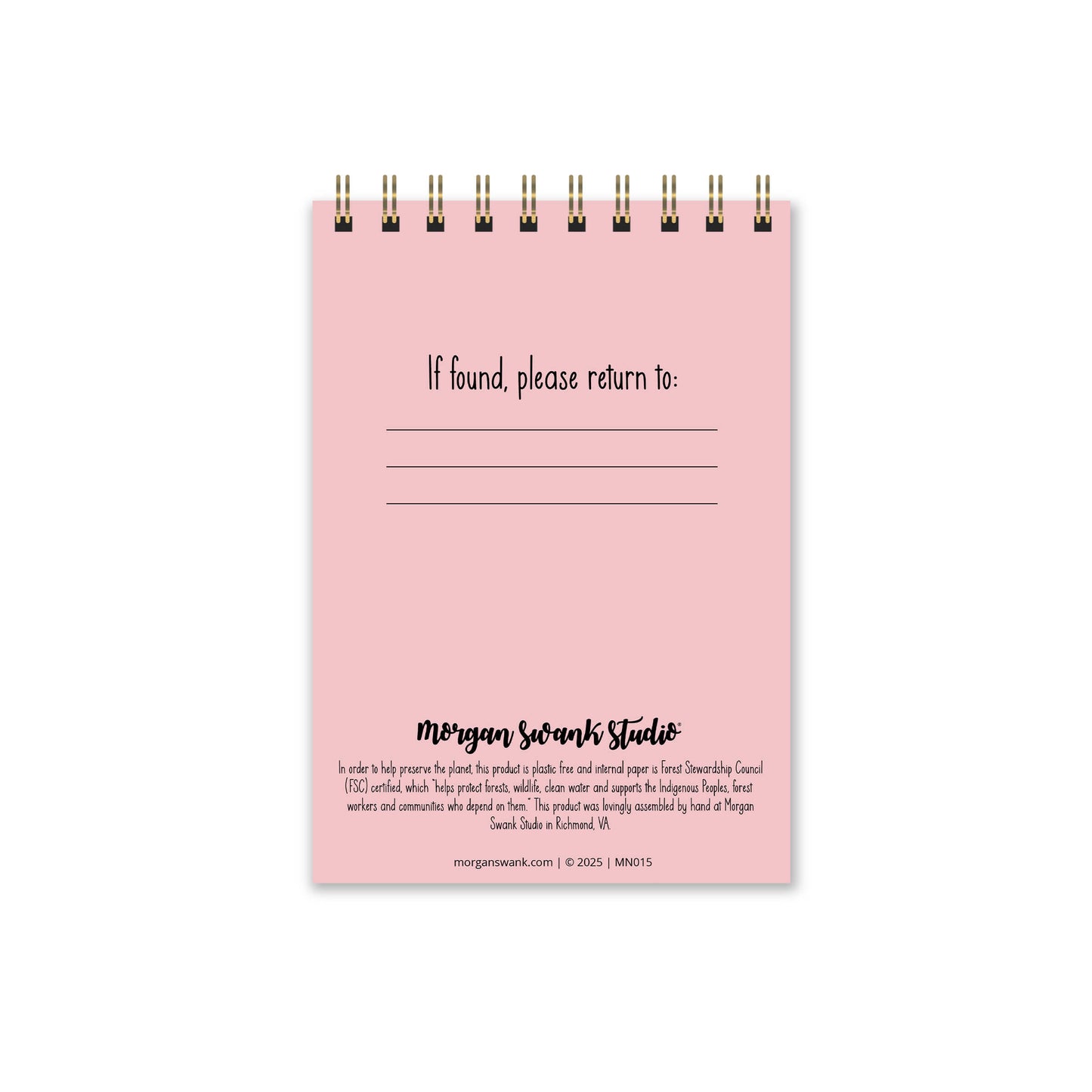 Poppies Mini Notebook