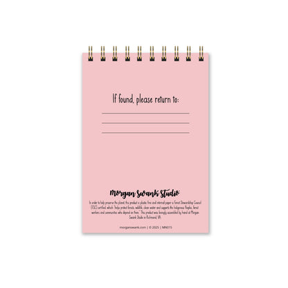 Poppies Mini Notebook