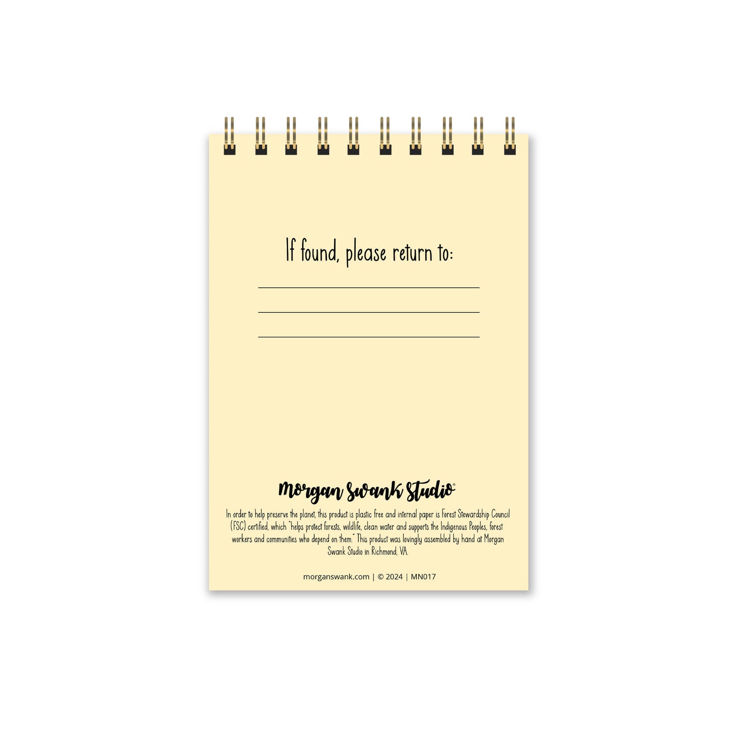Birds Mini Notebook