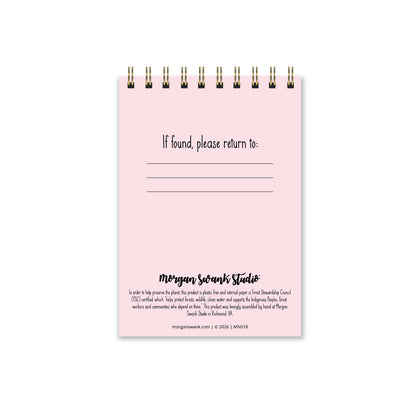 Cherry Blossoms Mini Notebook