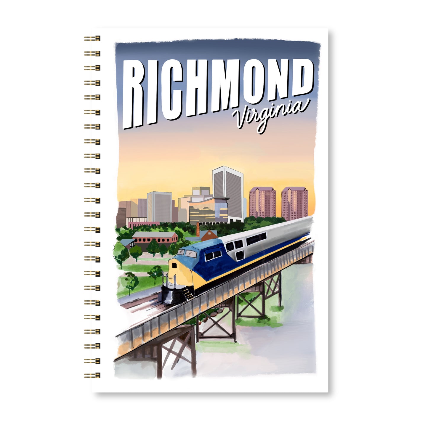 Richmond Virginia Notebook - Case of 4