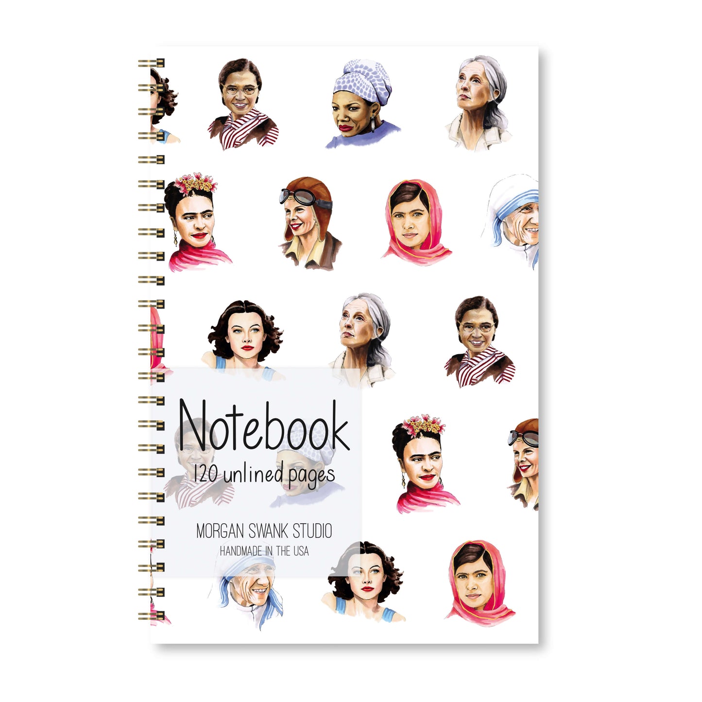 Famous Women Notebook - Case of 4