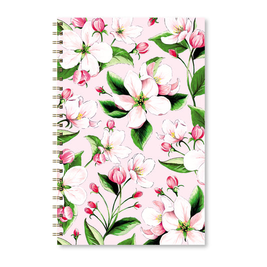 Apple Blossom Flower Notebook