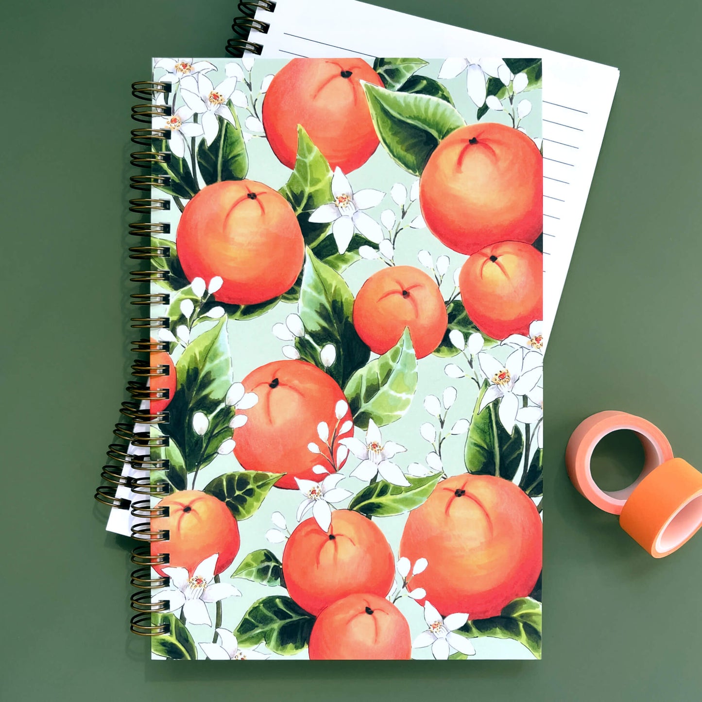 Orange Blossom Notebook