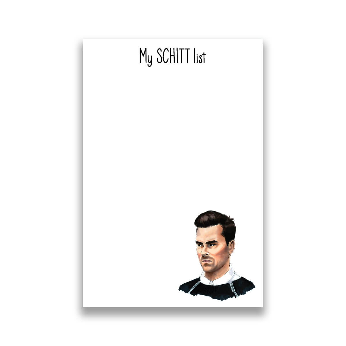 Schitt List Notepad - Case of 4