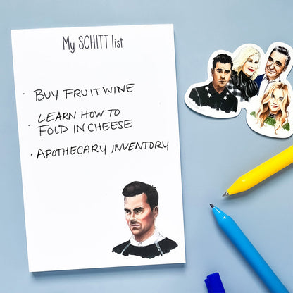 Schitt List Notepad