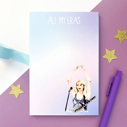 Pop Star Concert Notepad