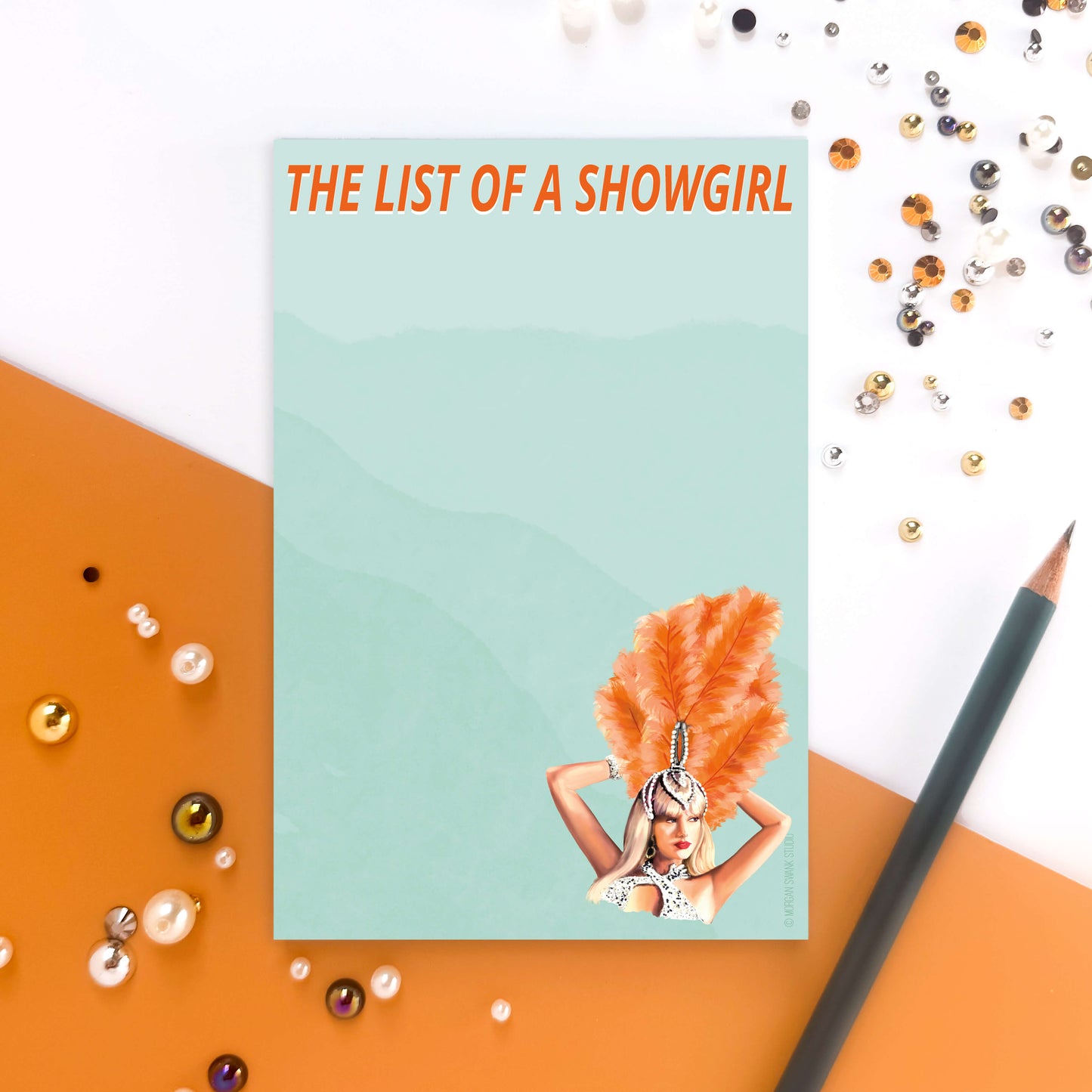 Taylor Showgirl Notepad - Case of 4