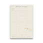 Library Card Book Notepad - Case of 4