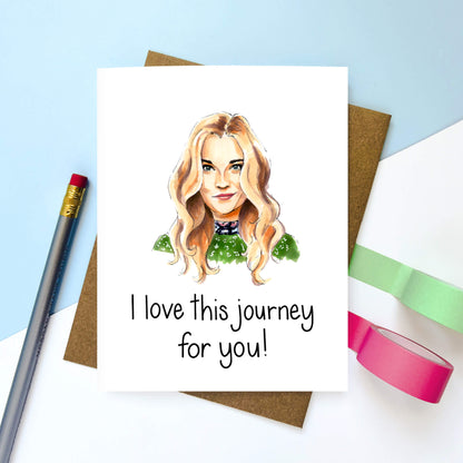Love This Journey Alexis | Congratulations Card