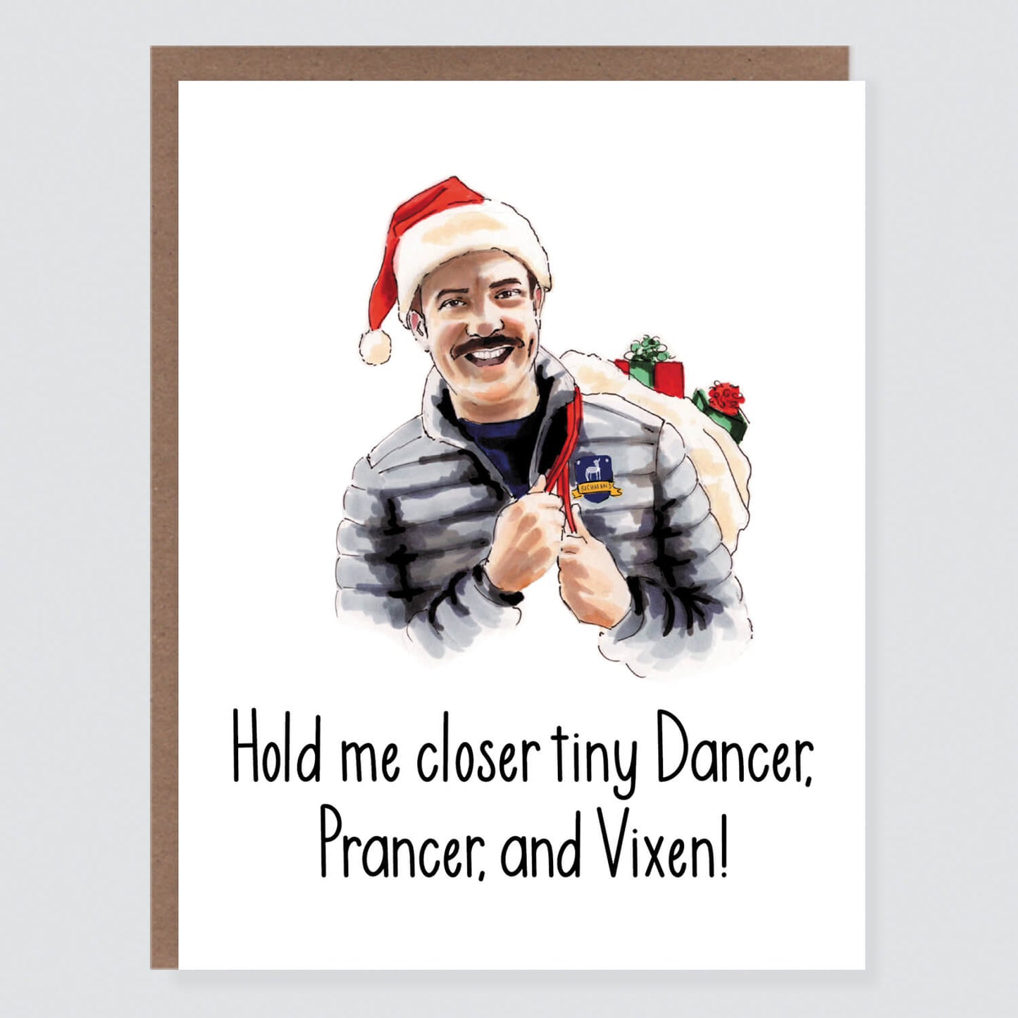 Lasso Hold Me Closer Holiday Card - Case of 6