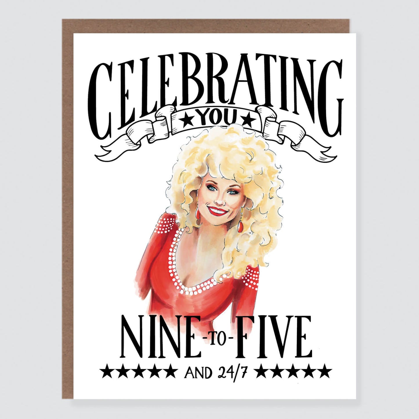 Dolly Celebrating You 9 To 5 Card - Case of 6