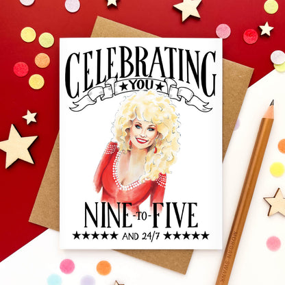 Dolly Celebrating You 9 To 5 Card - Case of 6