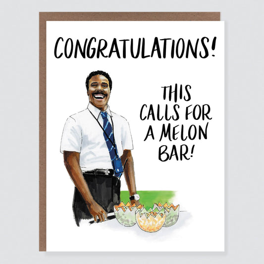 Milchick Melon Bar Congratulations Card - Case of 6