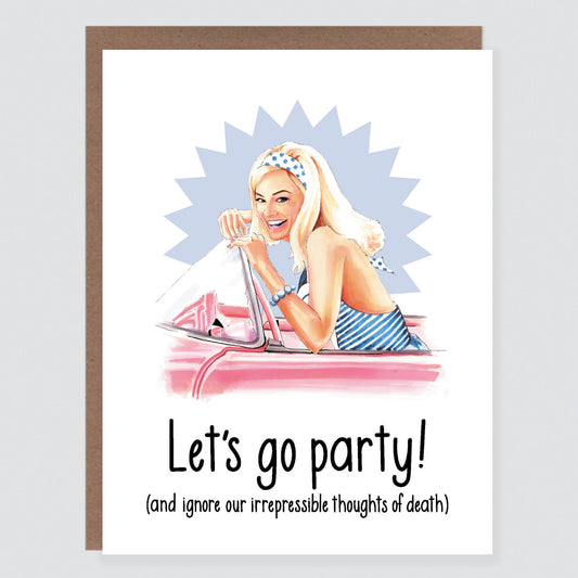 Let's Go Party Card - Case of 6