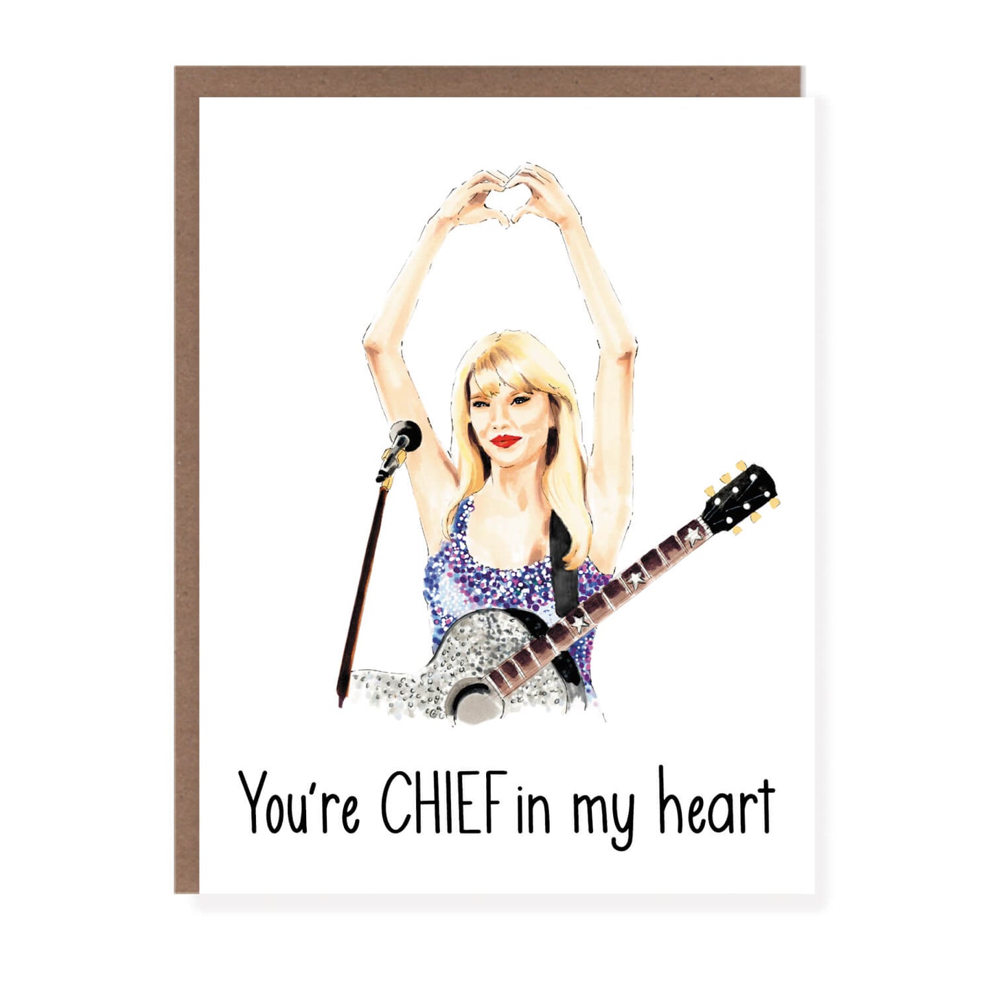 Taylor Chief In My Heart Card - Case of 6