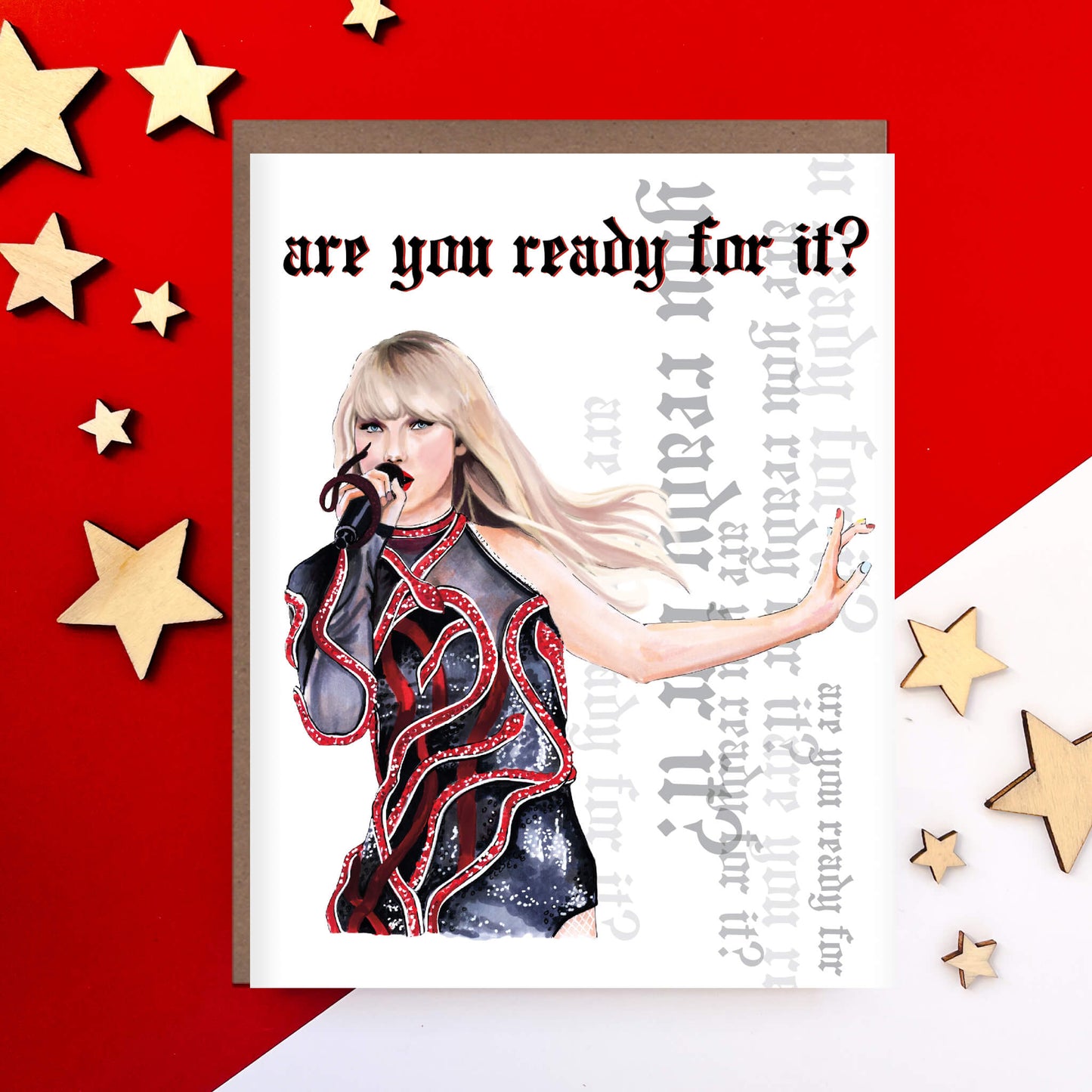 Taylor Ready For It Birthday Card - Case of 6