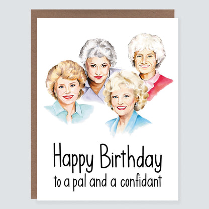 Golden Girls Friendship Birthday Card - Case of 6