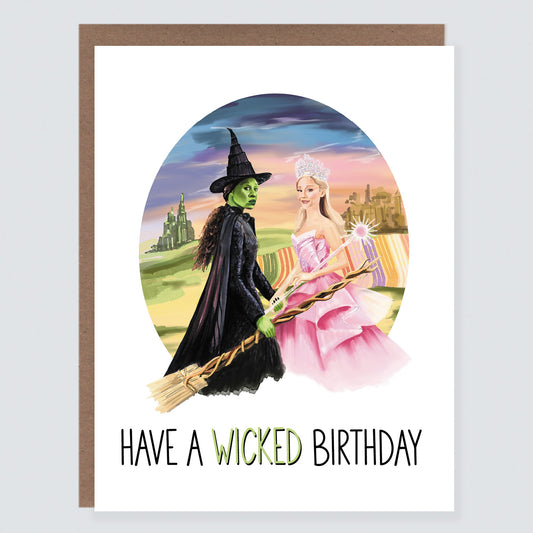 Wicked Birthday Card - Case of 6