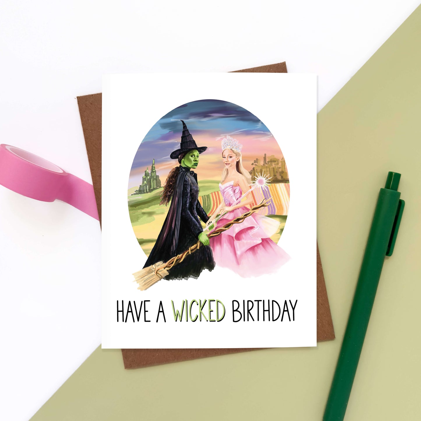 Wickedly Awesome Birthday Card