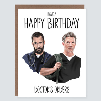 Doctor's Orders | Pop Culture Birthday Card