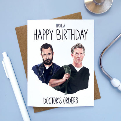 Doctor's Orders | Pop Culture Birthday Card