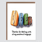 Emotional Baggage Card - Case of 6