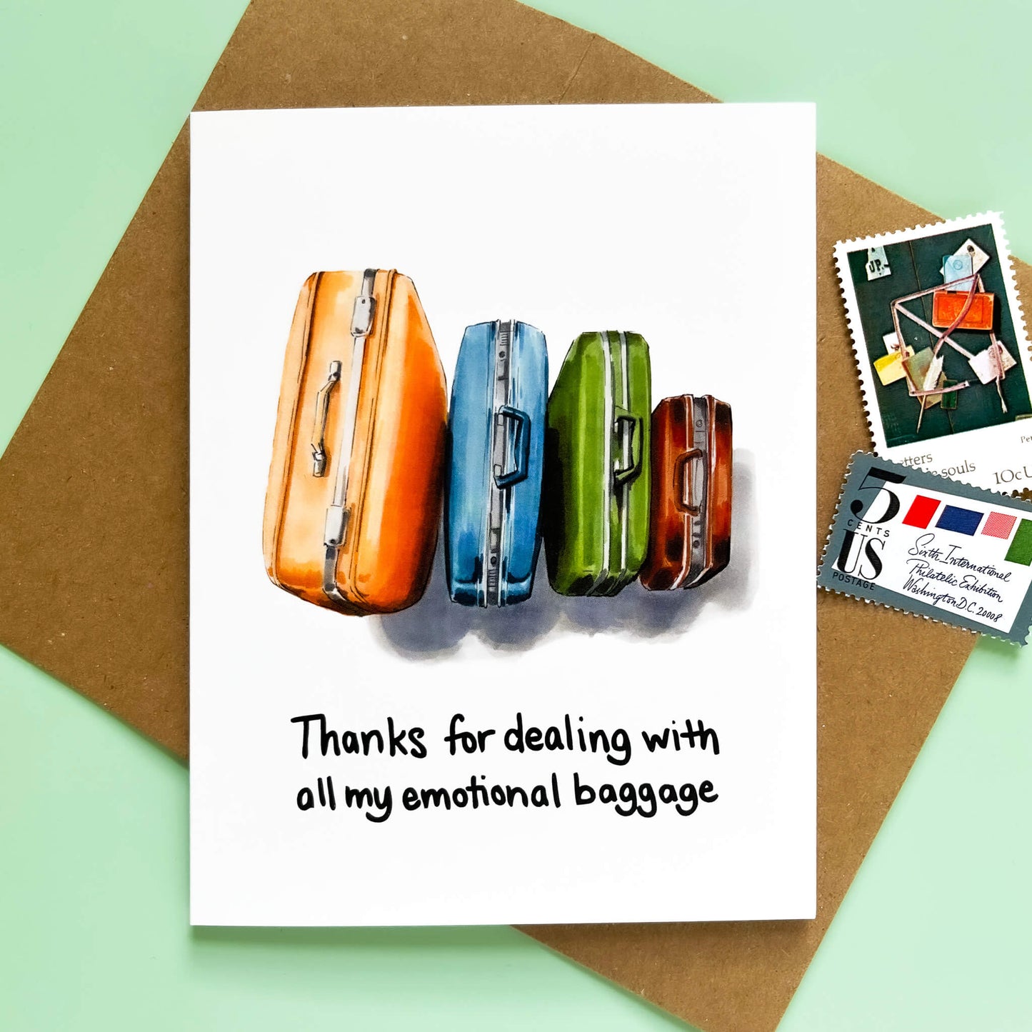 Emotional Baggage Card - Case of 6