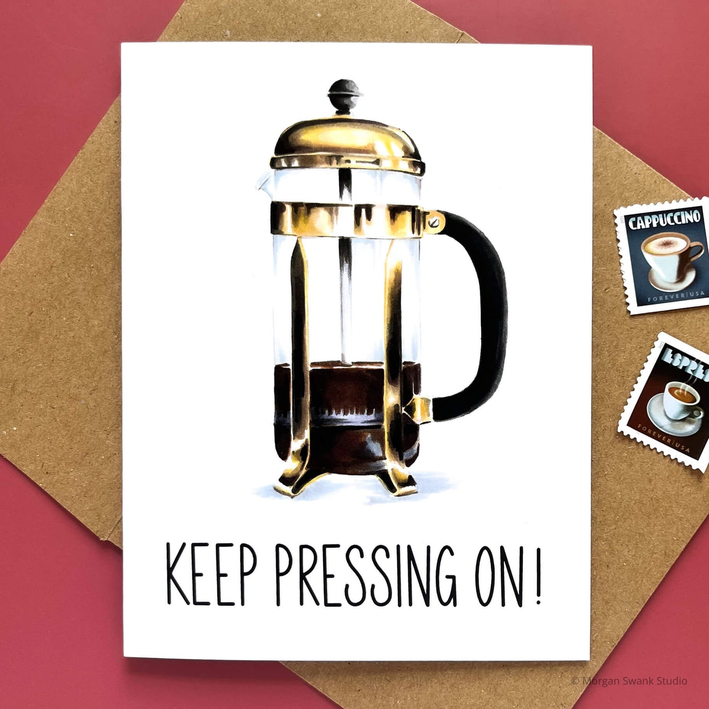 Keep Pressing On Card - Case of 6