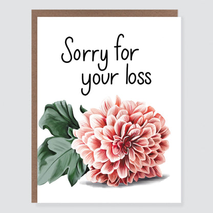 Loss Flower Card - Case of 6