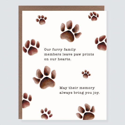 Pet Paws | Pet Sympathy Card - Case of 6