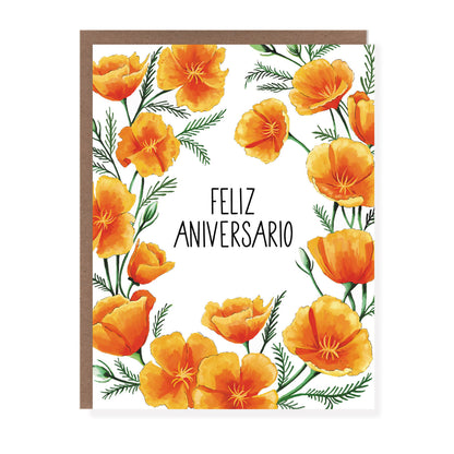 Feliz Aniversario Spanish Anniversary Card - Case of 6