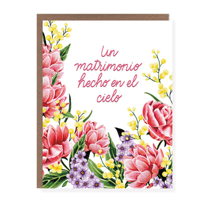 Hecho En El Cielo Wedding | Spanish Love Card - Case of 6