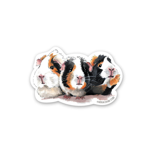 Guinea Pig Posse Sticker - Case of 6