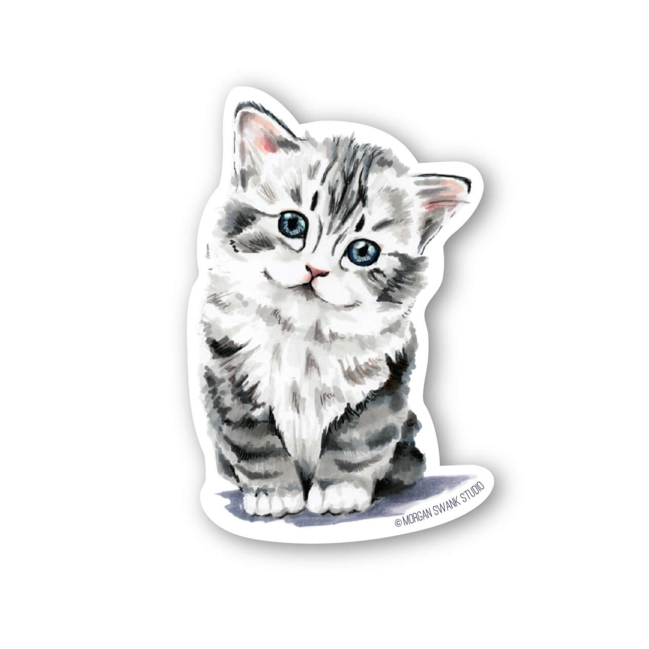 Kitten Sticker - Case of 6