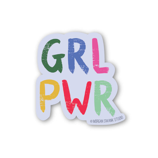 Girl Power Sticker - Case of 6