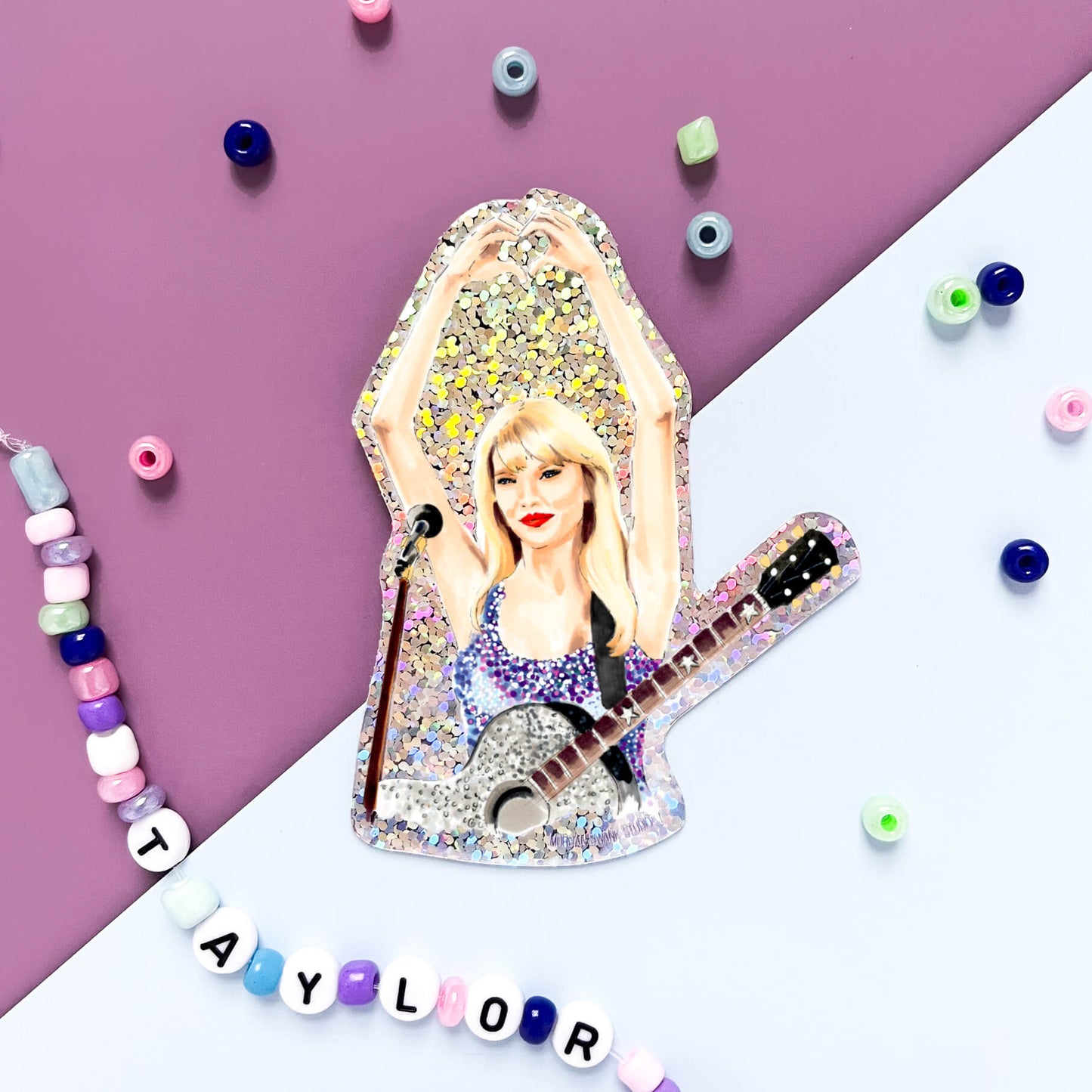 Pop Star Concert Sticker