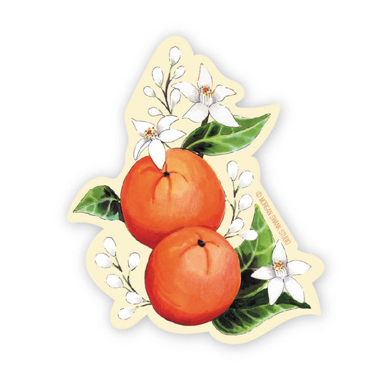 Orange Blossom Sticker - Case of 6