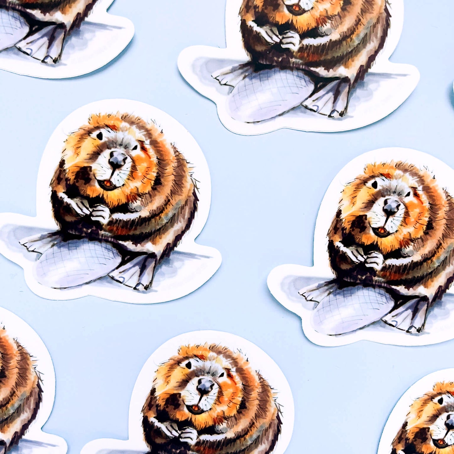 Beaver Sticker