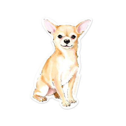 Chihuahua Toy Dog Sticker - Case of 6