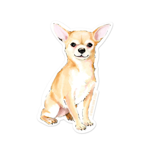 Chihuahua Toy Dog Sticker - Case of 6