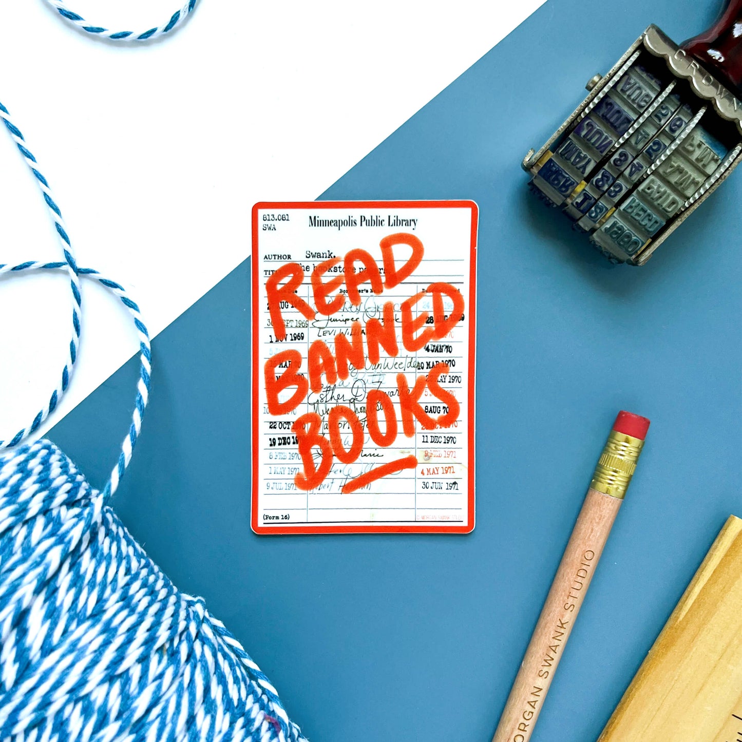 Read Banned Books Sticker