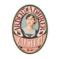 Austen Book Author Cameo Sticker - Case of 6
