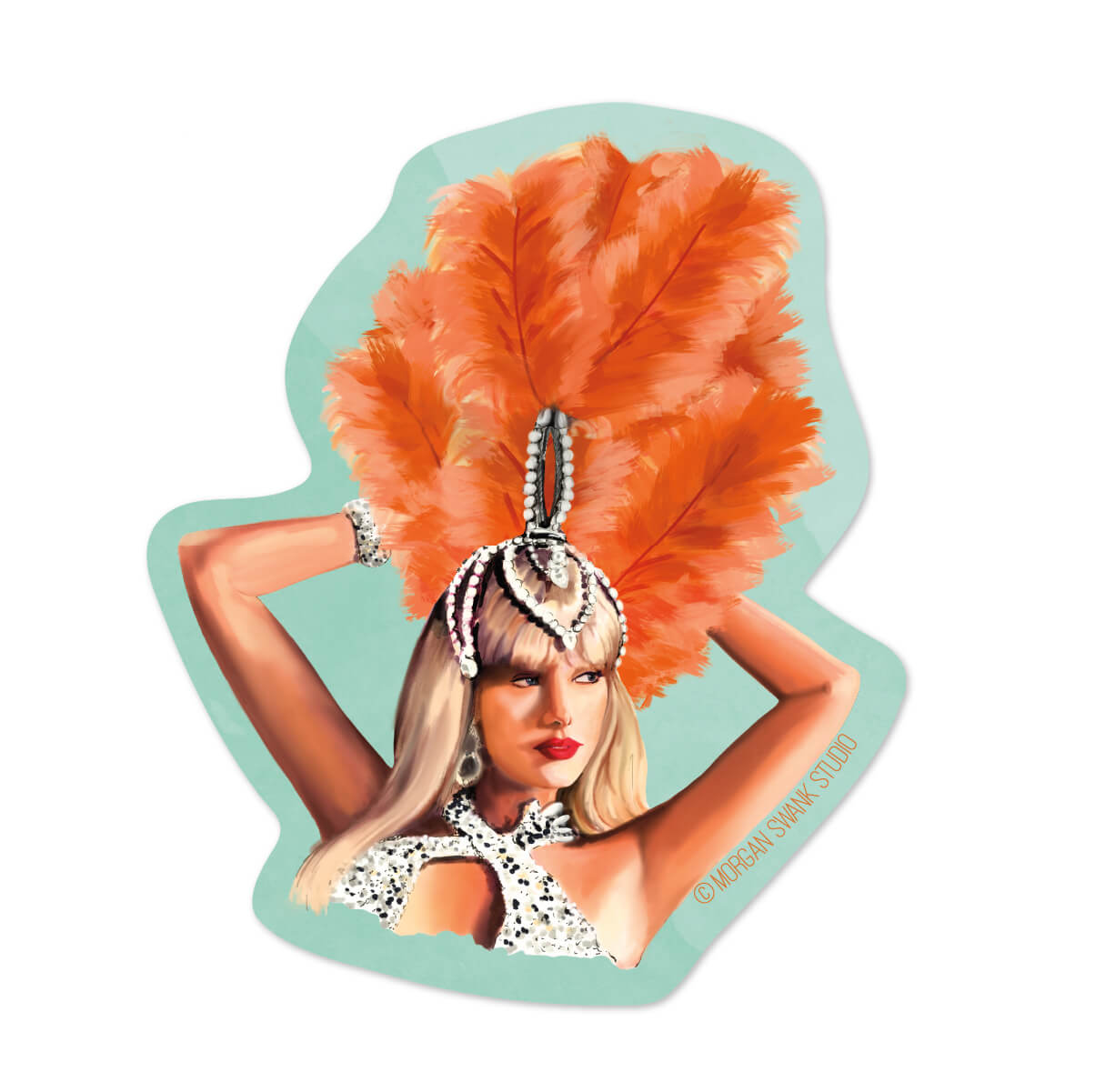 Pop Star Showtime Sticker