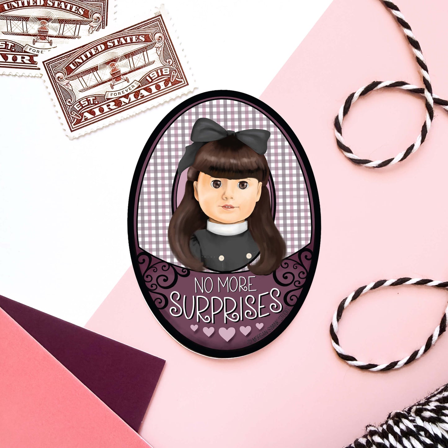 Unpleasant Samantha Cameo Sticker