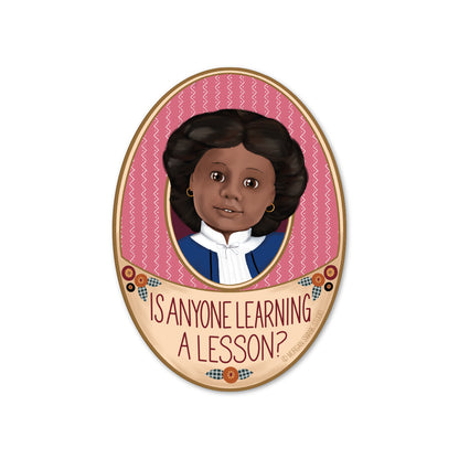 Unpleasant Addy Cameo Sticker