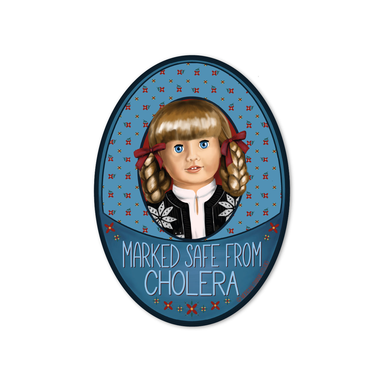 Unpleasant Kirsten Cameo Sticker
