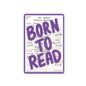 Born to Read Library Sticker