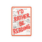 Rather Be Reading Library Sticker